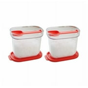 Tupperware Umami Collection Set of 2 Dry Storage set 500 ml kitchen Containers with Spoon