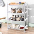 thumbnail image 1 of Tupukom Bathroom Shelf Clearance 4 Tier Bathroom Shelf,Bathroom Rack, Shelving Unit Storage Organizer for Bathroom, Laundry, Garage & Home, Storage Rack, 1 of 6