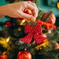 thumbnail image 1 of Tupukom Christmas Decorations Christmas Bow for Wreath Christmas Tree Bows Wreath Bows Rustic Large Tree Topper Bow for Door Windows Xmas Home Wedding Decorations Indoor Outdoor, 1 of 6