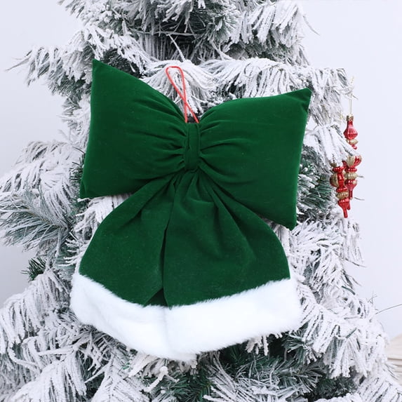 Tupukom Christmas Decorations Indoor Christmas Bow Bow Garland Banner Fall Bow Party Decorations Satin Ribbon Bowknot Hanging Garland Coquette Birthday Party Supplies for Wedding Bridal Baby Shower