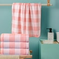 thumbnail image 1 of Tupukom Soft Cotton Hand Towels in Pink Checkered - Lightweight Absorbent Towels for Hand Drying and Face Washing, for Men Women Girls Wife Daughter, 1 of 6