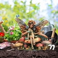 thumbnail image 1 of Tupukom Garden Decor Stakes Weather Resistant Fairy-Flower Pot Decoration Garden Planter Garden Accessories Gifts for Mom Women Acrylic Vintage Bohemian, 1 of 6