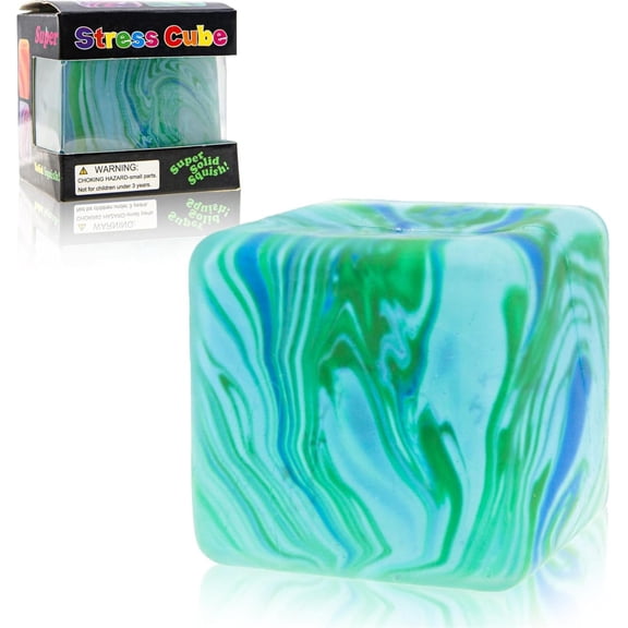 Tupukom Save on Fidget Toys, Slow Rising Stress Cube,Dough Stress Balls Soft Fidget Squish To+ys for Anxiety Relief,Pull Stretch Classroom Prize Party Favors To+ys for Ki+ds