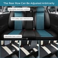 thumbnail image 1 of Tuqiang Back Car Seat Protectors for Buick for LaCrosse/Allure 2005-Present Waterproof Soft Cushion Protector standard Black and Blue 1PCS, 1 of 6