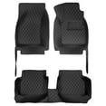 thumbnail image 1 of Tuqiang Floor Mats for Chevrolet HHR 2006-2011 Faux Leather Floor Liner Carpet Protection All Weather PU leather Front & Rear Full Set 3Pcs Red, 1 of 7