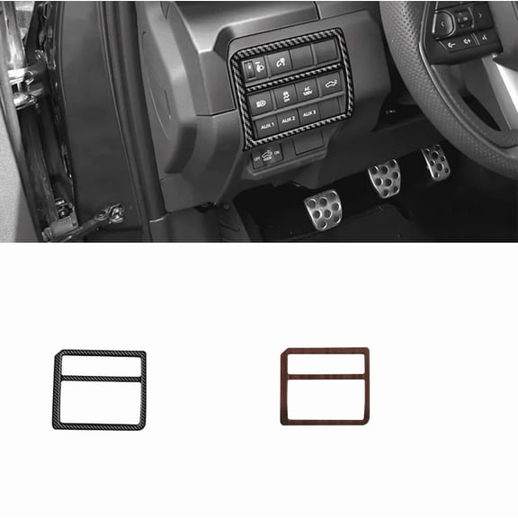 Tuqiang For Toyota Tacoma 2024 Interior Multi-function Button Cover Trim Car Accessories