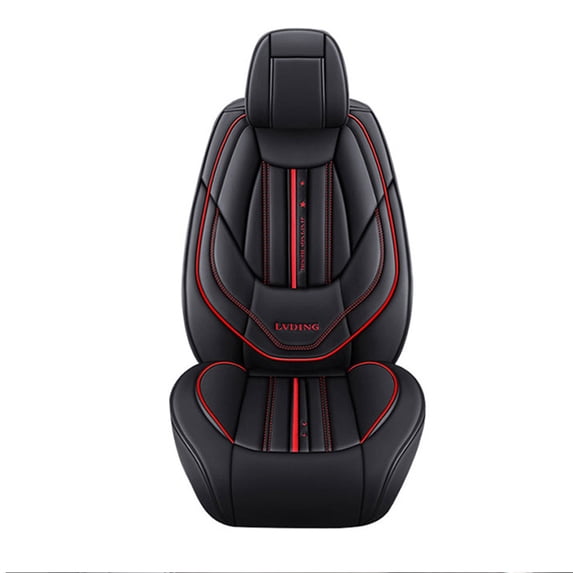 Tuqiang Front Car Seat Protectors for BMW for X1 2017-Present Luxury Auto Interior Cushions standard Black 1PCS