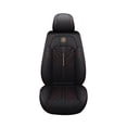 thumbnail image 1 of Tuqiang Front Car Seat Protectors for BMW for X3M 2003-2017 Waterproof Premium Leather Protectors luxury Black and Red 1PCS, 1 of 6