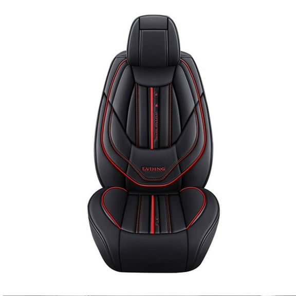 Tuqiang Front Car Seat Protectors for Cadillac for CTS 200-2013 Luxury Auto Interior Cushions standard Black 1PCS