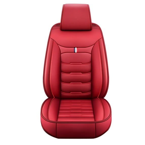 Tuqiang Front Car Seat Protectors for Daewoo for Lacetti 2004-2013 Luxury Auto Interior Cushions standard Red 1PCS