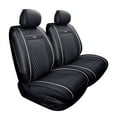 thumbnail image 1 of Tuqiang 2pcs Seat covers for the front of the car. for SEAT for Toledo 1998-Present 2 Seats Waterproof Front Rear Cushion Protector Black and White, 1 of 7