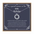 thumbnail image 1 of Turandoss Birthday Gifts for Women, Sterling Silver Chain Pendant Necklace, 40th 50th 60th 70th 80th 90th Birthday Gifts for Her Mom Wife, 1 of 7