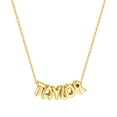 thumbnail image 1 of Turandoss Custom Name Necklace Personalized - 14K Gold Plated Necklace Personalized Monogram Pendant Name Necklaces for Women Trendy Jewelry Gifts for Women Mom Her Birthday Gifts, 1 of 8