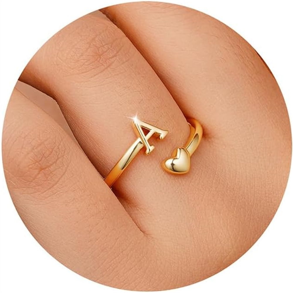 Gold Hand Chain Bracelet Ring - Bracciale A Catena Per Mano Con Anello - Placcato Oro 14K - Regolabile 18-23 Cm - Gioiello Estivo - 2