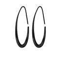 thumbnail image 1 of Turandoss 18K Gold Plated Teardrop Chunky Hoop Boho Earrings for Women Trendy Large Oval Pull Through Hoop Hypoallergenic Lightweight Fashion Accessories Jewelry Birthday Gifts for Her Mom Wife Ideas, 1 of 6