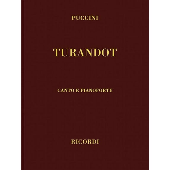 Turandot: Vocal Score