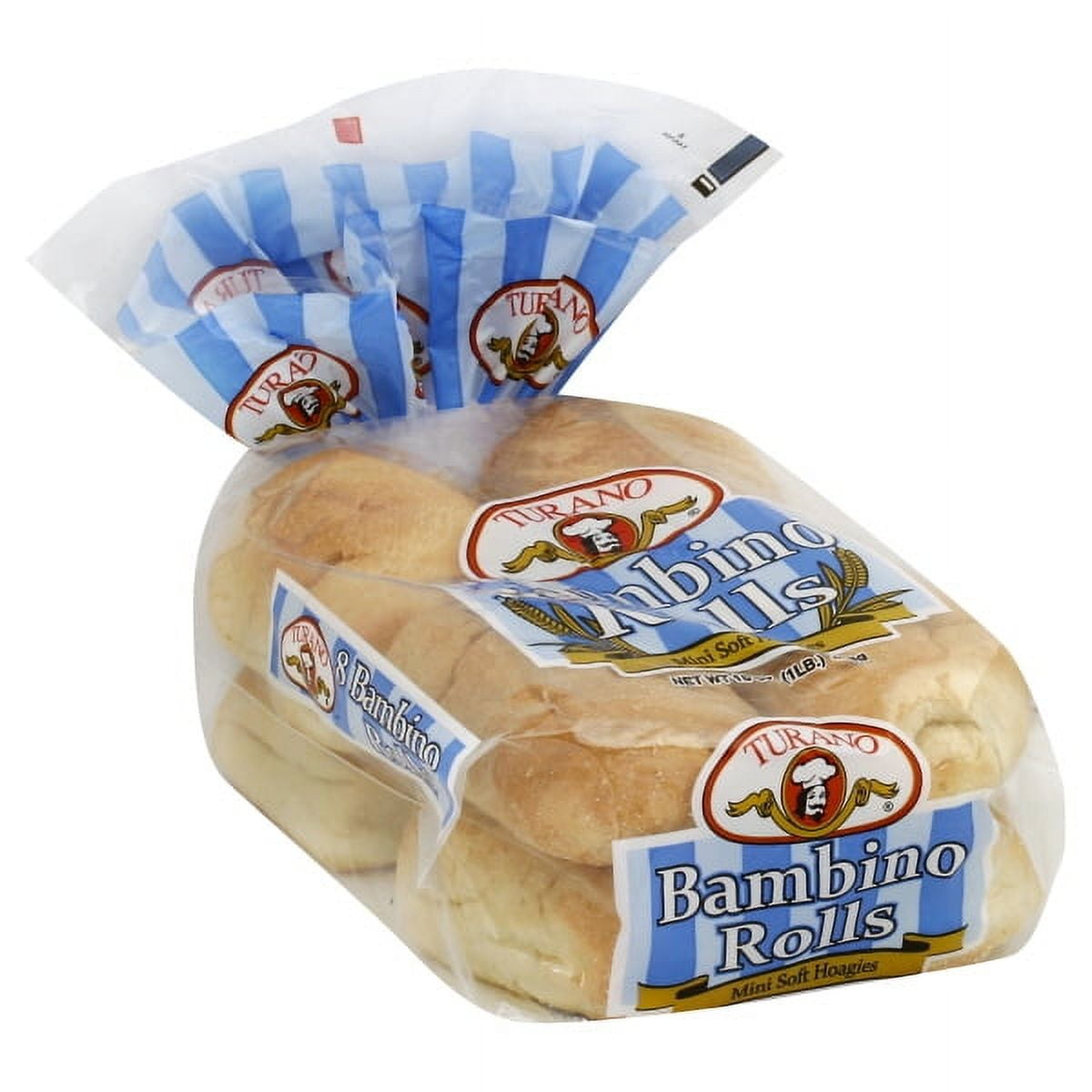 Turano Bambino Rolls, Mini Soft Hoagies