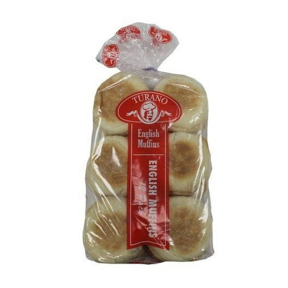 Turano English Muffin, 2.1 Ounce -- 96 per case
