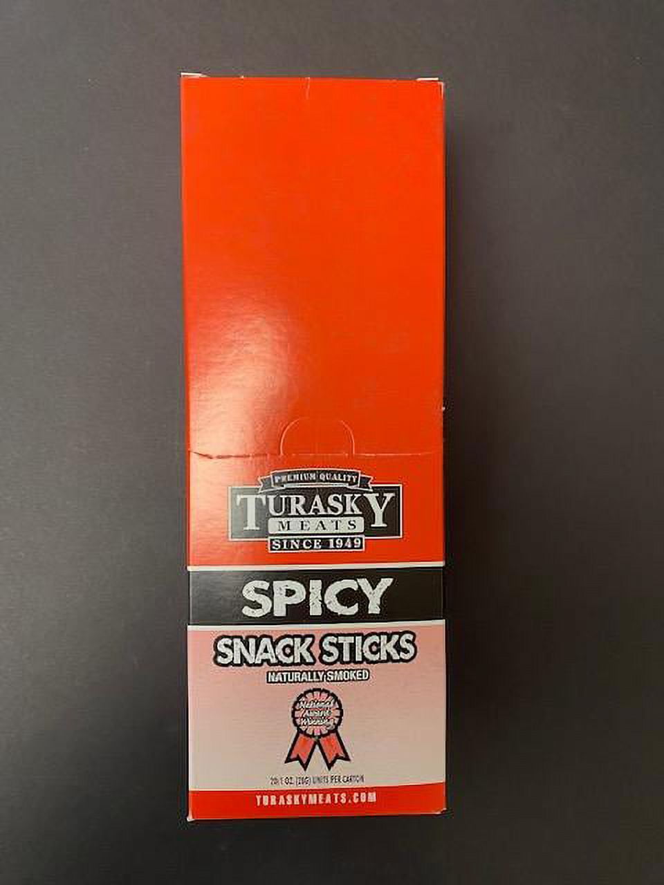 Turasky Meats Tm 1oz Spicy Snack Sticks