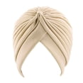 thumbnail image 1 of Turban Cap Solid Color Cross Shape Headdress Brimless Pure Color Beanie Headwrap Party Accessories, 1 of 8