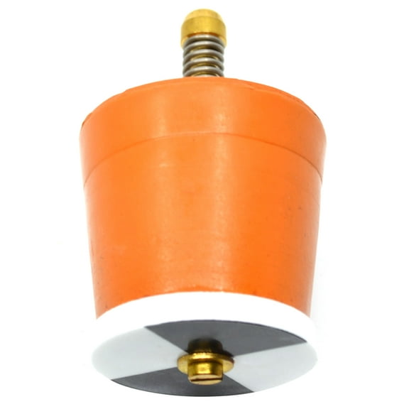 Turbidity Tube Replacement Stopper with Secchi Disc - Fits Eisco PH1120148 Series Turbidity Tubes