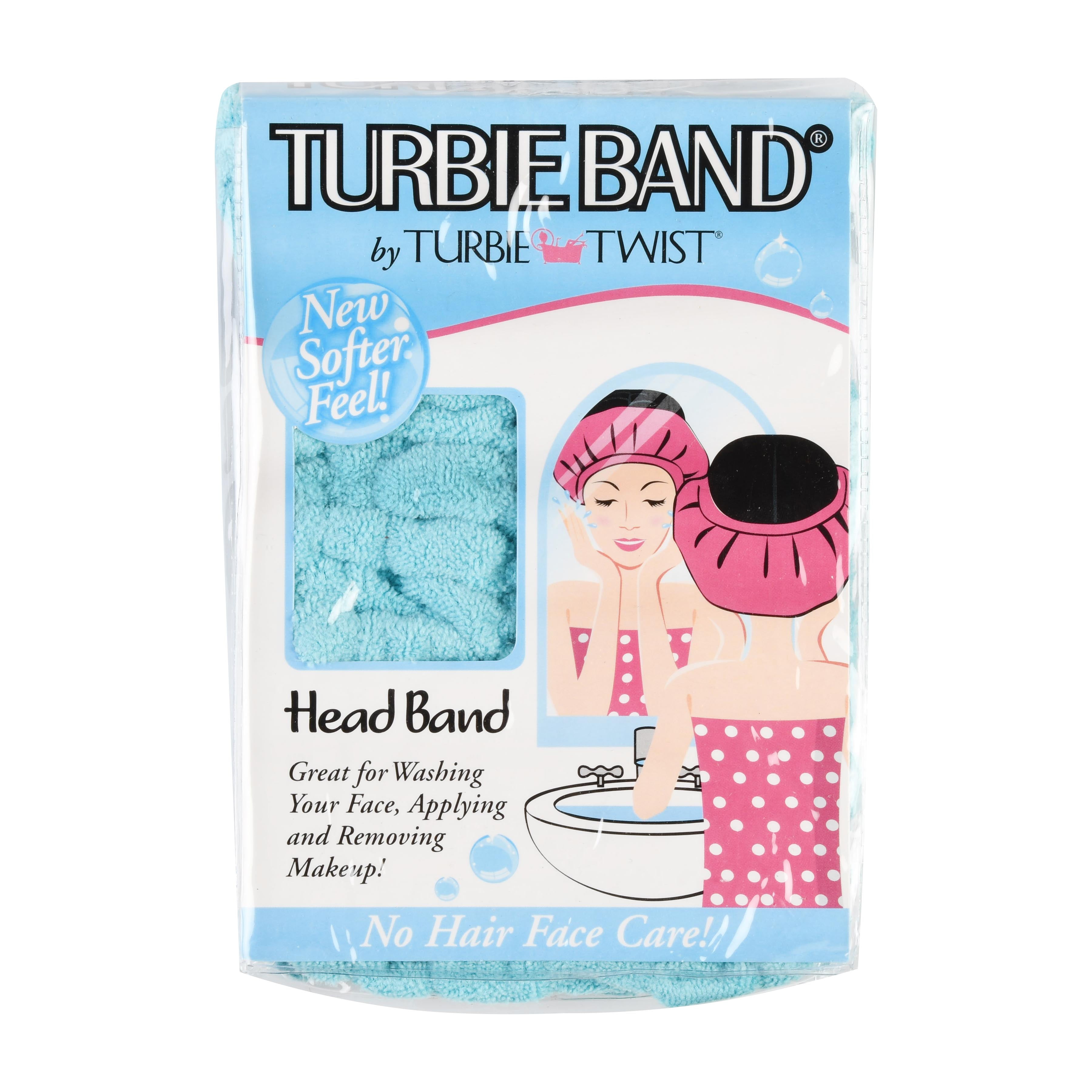 Turbie Twist White Band