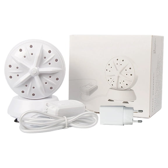 Turbine Mini Portable Washing Machine For Home Travel Use With EU Plug Operation