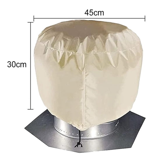 Turbine Roof Vent Cover, Heavy Duty Turbine Ventilator Protector Shield