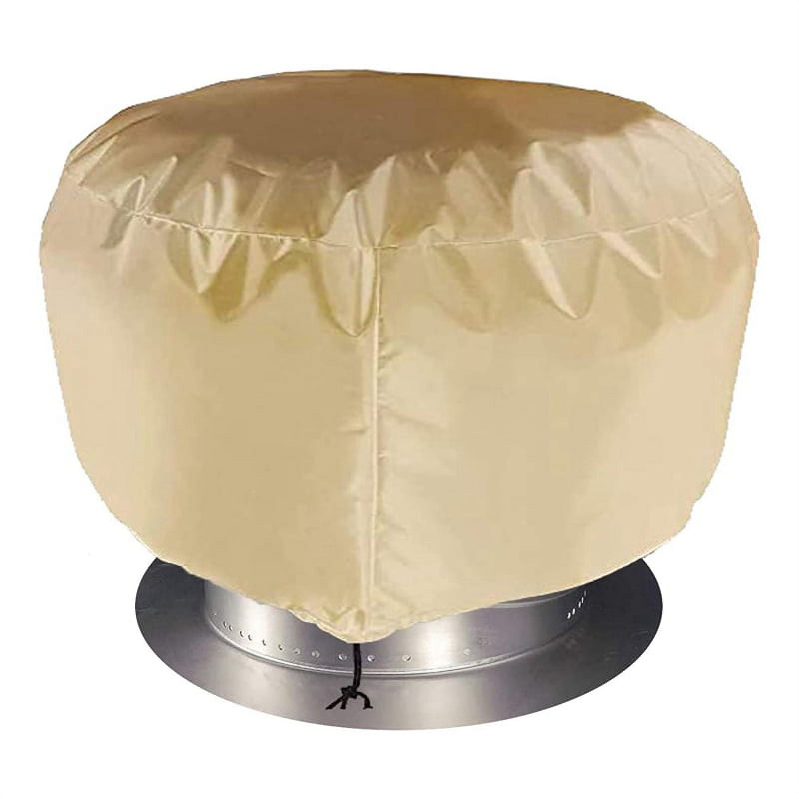 Turbine Ventilator Protector 20x20 Inch Oxford Tarps Roof Vent Dust Cover with Adjustable