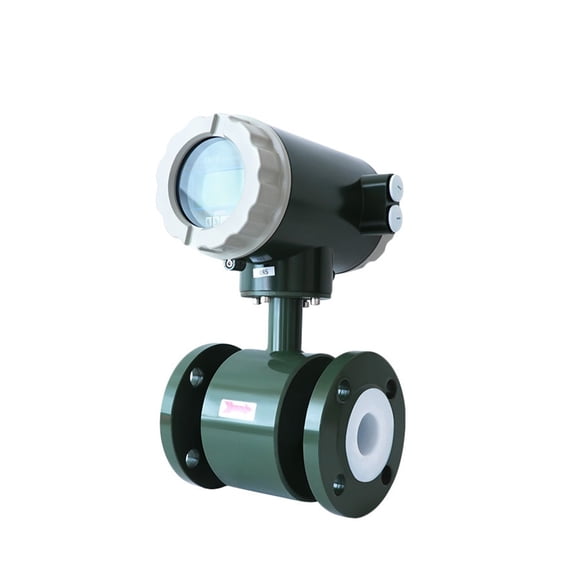 Turbine Water Flowmeter Integrated Electromagnetic Flow Meter Liquid Waste Water Sewage Slurry Flow Measurement 4-20mA RS485 ,Stable Performance