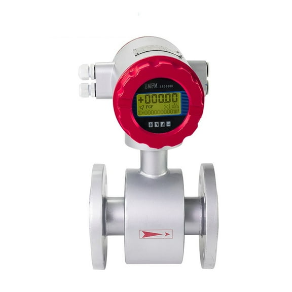 Turbine Water Flowmeter Sewage Waste Water Flowmeter Integrated Electromagnetic Electronic Flow Meter 4-20mA RS485 Modbus ,Stable Performance