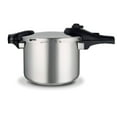 Turbo 6 qt. Silver 15PSI Stove Top Pressure Cooker Induction