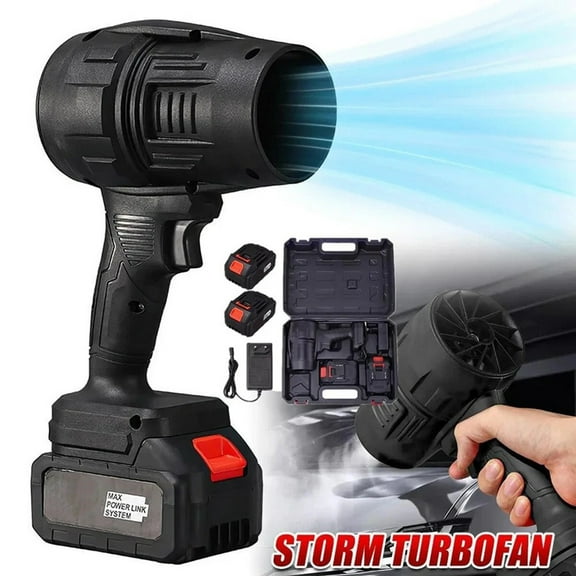 Turbo Blower Fan Cordless Super Power Mini Air Duster For Car Drying Cleaning