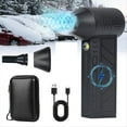 thumbnail image 1 of Turbo Blower, Mini Snow Handheld Blower,Handheld Small Car Blower,Mini Dust Blower with LED, 1 of 7