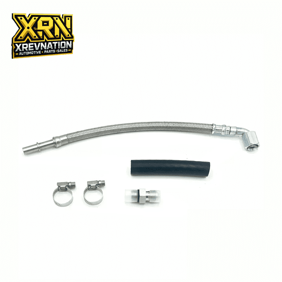 Turbo Coolant Feed Line Tube Upgrade for 20112016 Ford 6.7L Powerstroke Diesel Leak Resistant