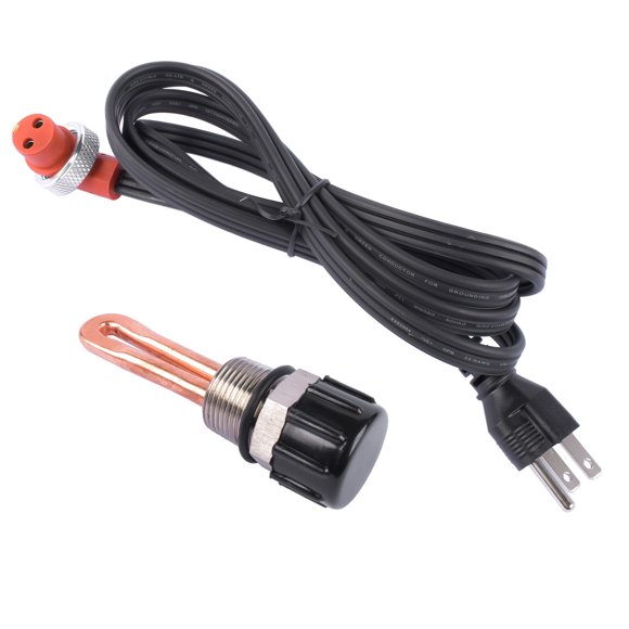 Turbo Diesel Engine Block Heater Kit Replacement for 98-07 Dodge Ram 5.9L 6.7L Pickup 4-Door