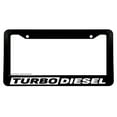 Turbo Diesel Truck Lifted Racing Drifting License Plate Frame