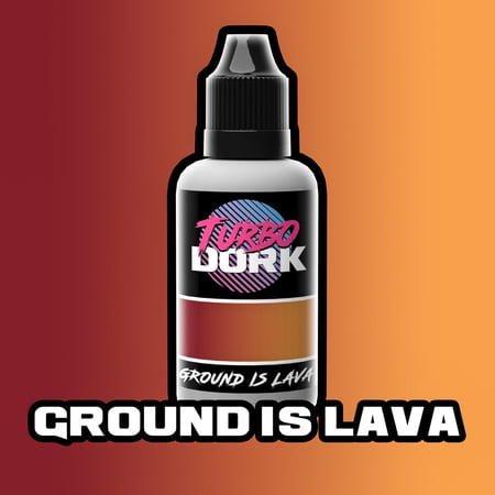 Turbo Dork Ground Is Lava Turboshift Acrylic Paint 20ml Bottle TDK 4444