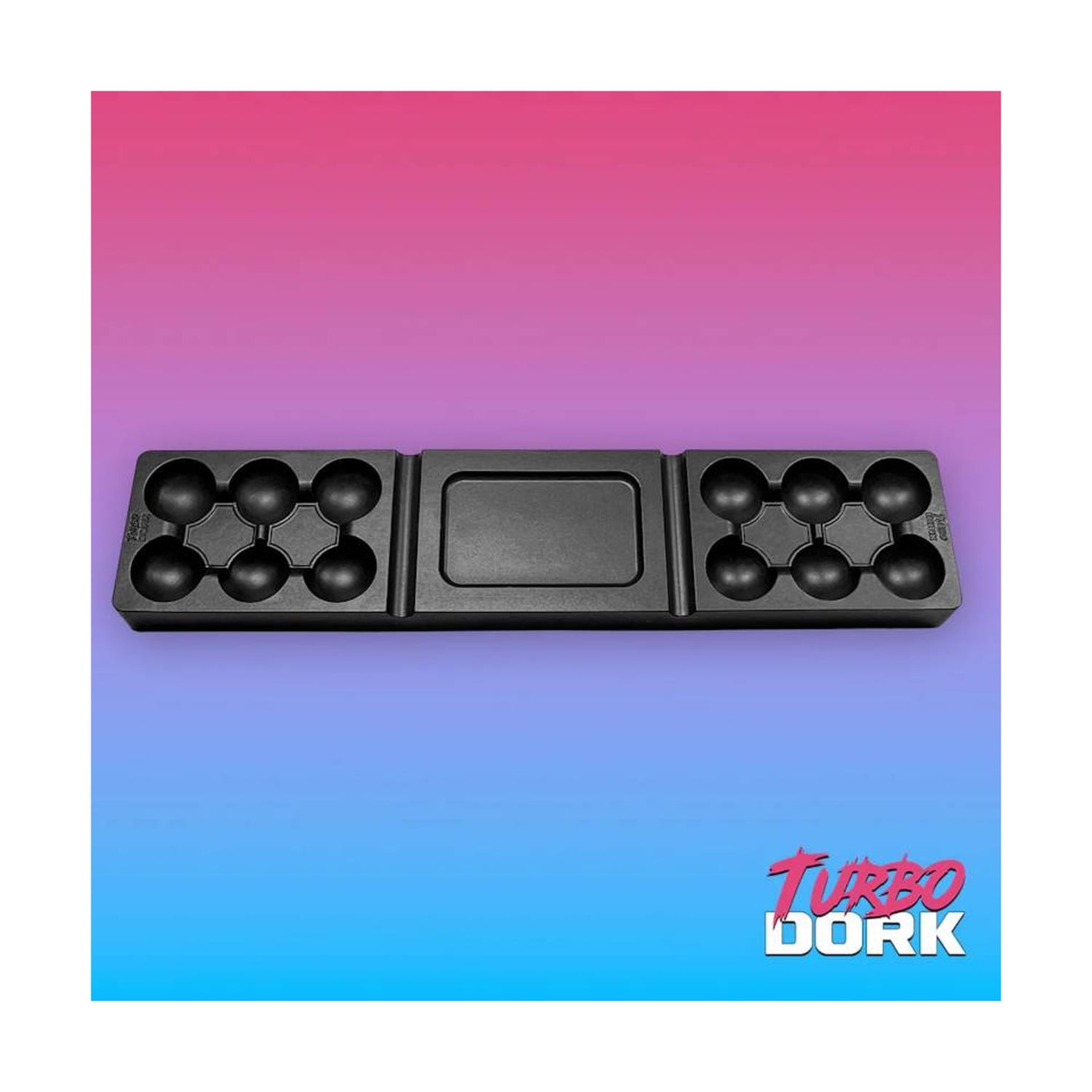 Turbo Dork Large Black Silicone Dry Palette New