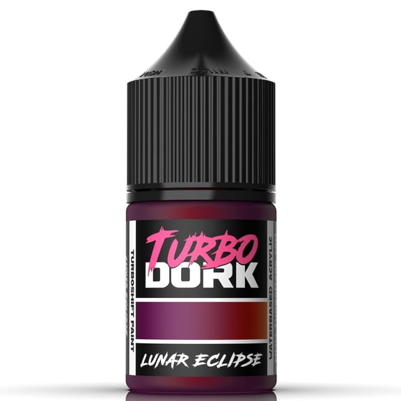 Turbo Dork Lunar Eclipse TurboShift Acrylic Paint 22ml Bottle - Water-based Non-Toxic Metallic Color Shifting Paint