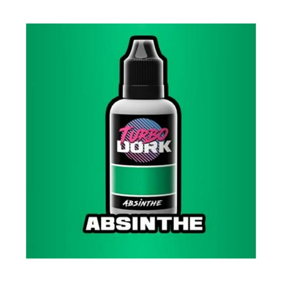 Turbo Dork: Metallic Acrylic Paint - Absinthe