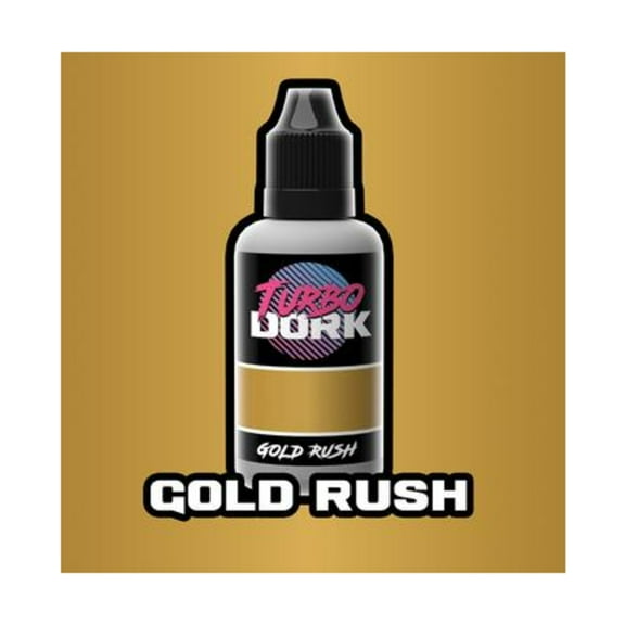 Turbo Dork: Metallic Acrylic Paint - Gold Rush