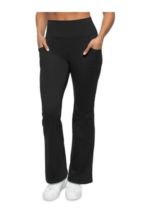 Turbo Dry Flare Legging Pant (Black, Large)