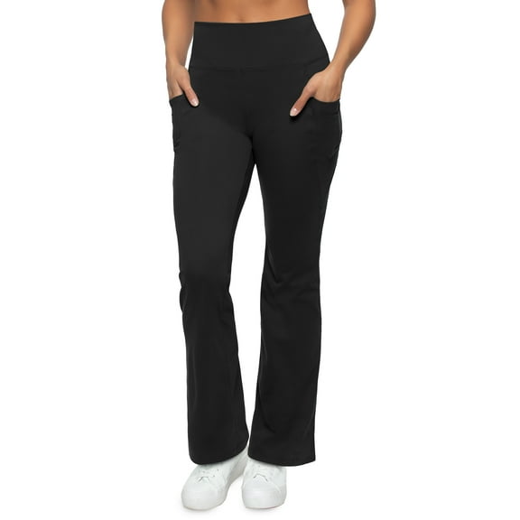 Turbo Dry Flare Legging Pant (Black, Small)