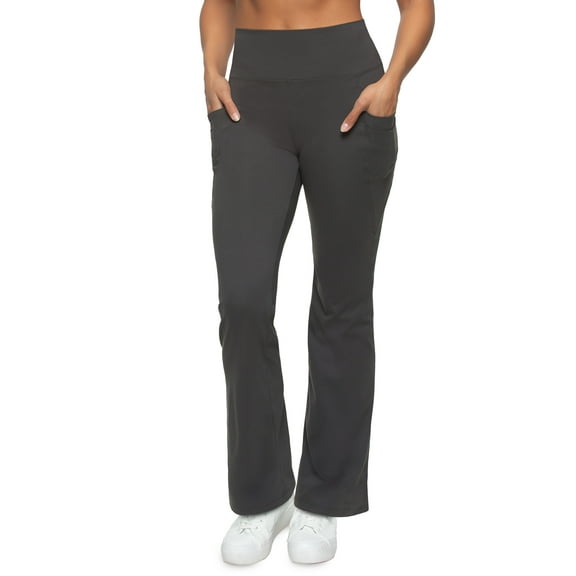 Turbo Dry Flare Legging Pant (Gray, Medium)