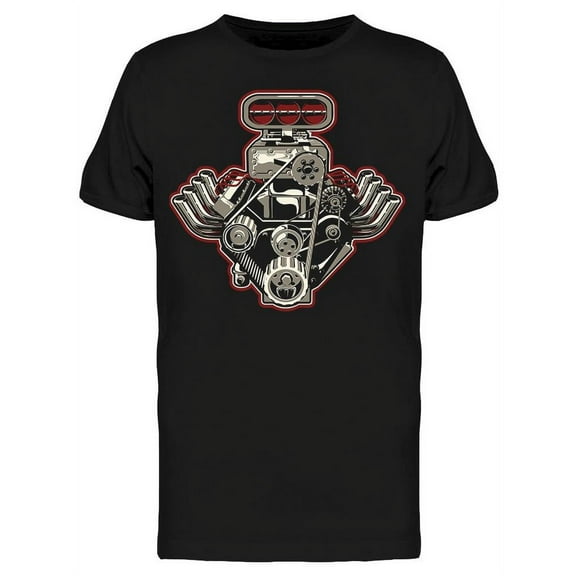Turbo Engine T-Shirt Men -Image by Shutterstock, Male Large