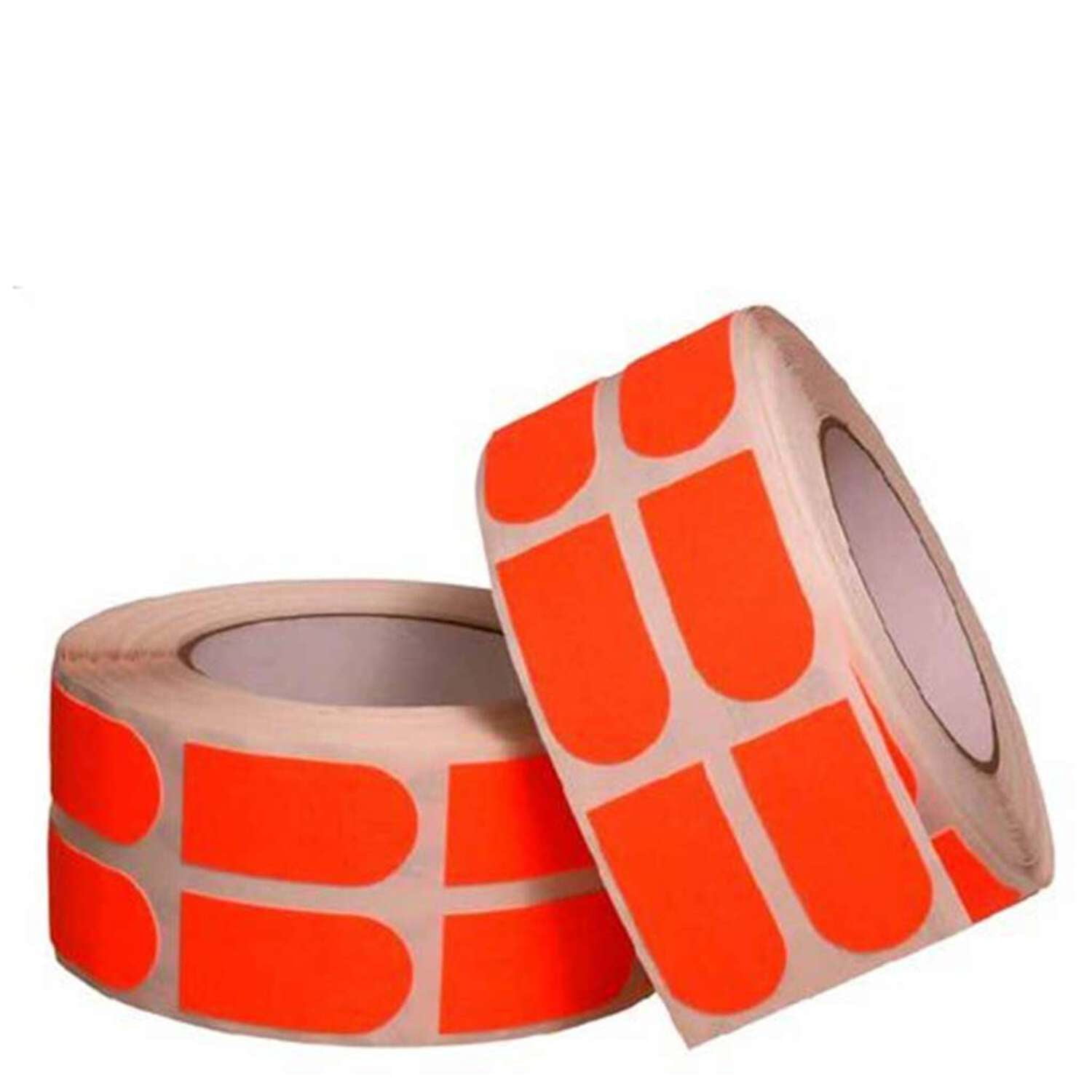 Turbo Grips Strip Tape 500 Piece Neon Orang e- 3/4 Inch