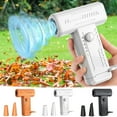 thumbnail image 1 of Turbo Handheld Fan 130000 RPM High Speed Rechargeable Portable Mini Fan with LED Light Multifunctional Blower for Camping Outdoor by PALIFEUR, 1 of 7