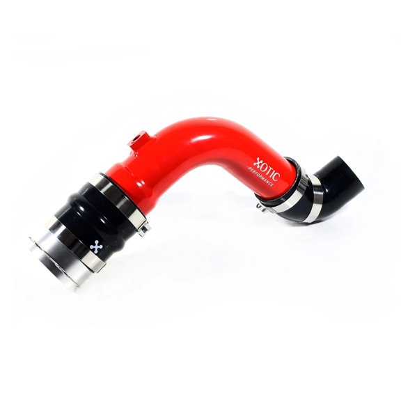 Turbo Intercooler Outlet Cold Side Charge Pipe (OEM Replacement) Compatible with Ford Power Stroke 2017-2026 6.7L, HC3Z-6F073-A/B, PC3Z-6F073-B | Xotic Performance | Non-CARB Compliant (Green)
