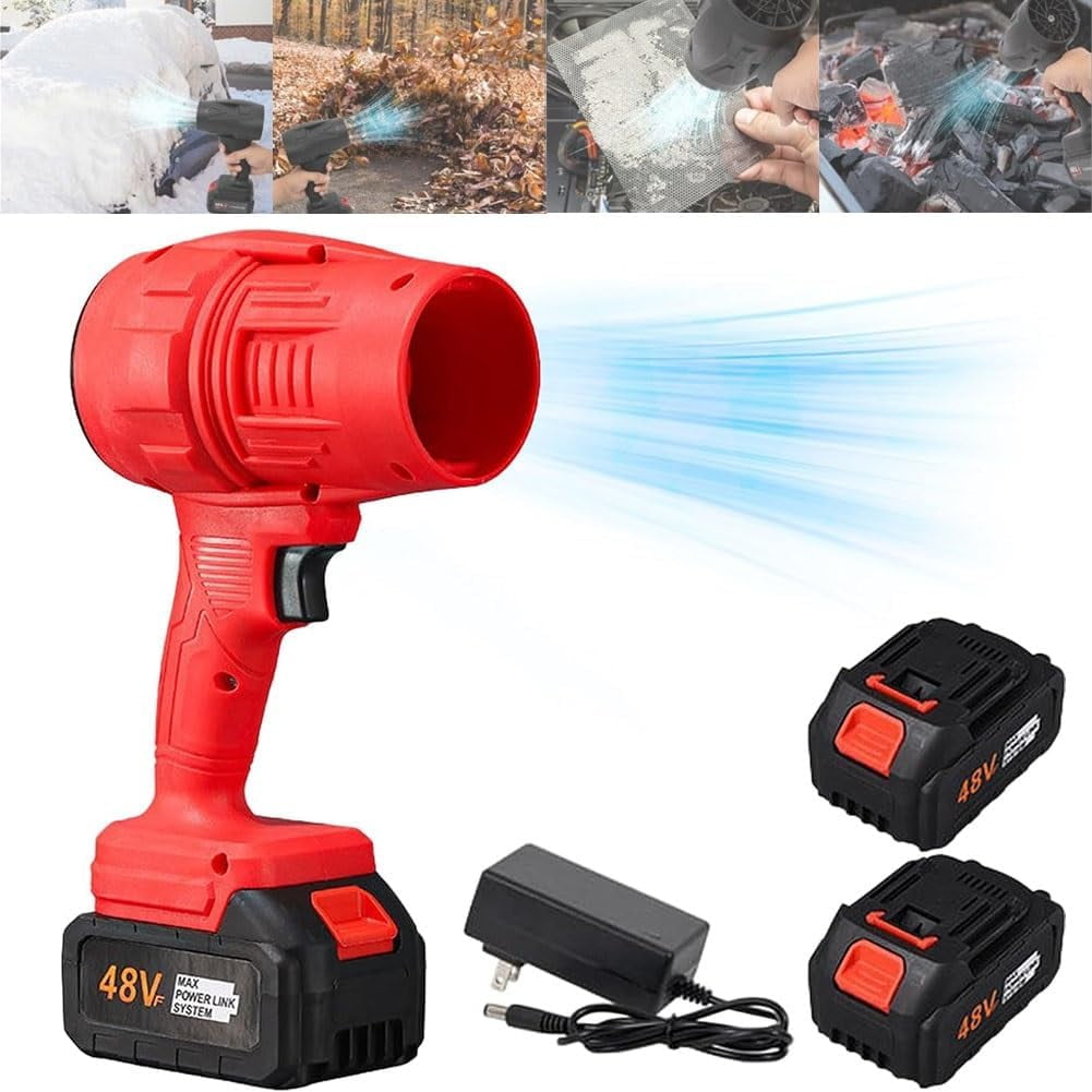 Soffiatore Turbo Senza Fili - Jet Pro Maxx Portatile Per Asciugatura Auto E Pulizia 200MPH Con Batteria Ricaricabile - Foto 3